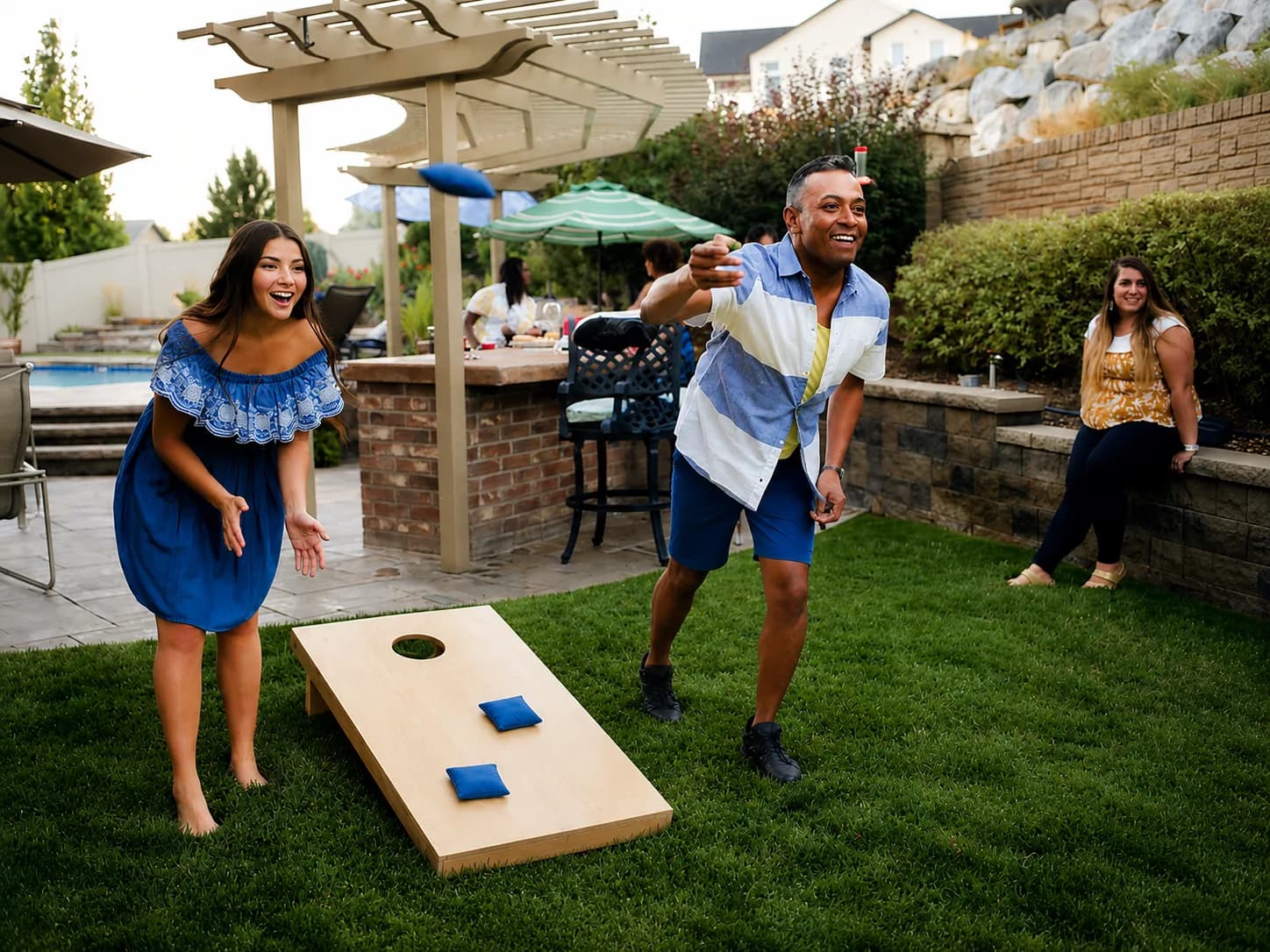 Cornhole rental in Omaha, NE