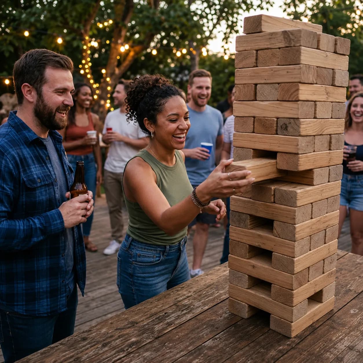 Giant Jenga
